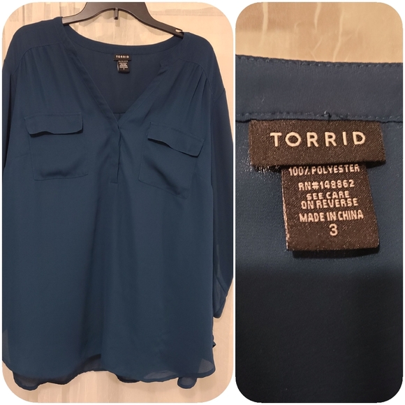 torrid Tops - Torrid Teal Top 3 (3x)
